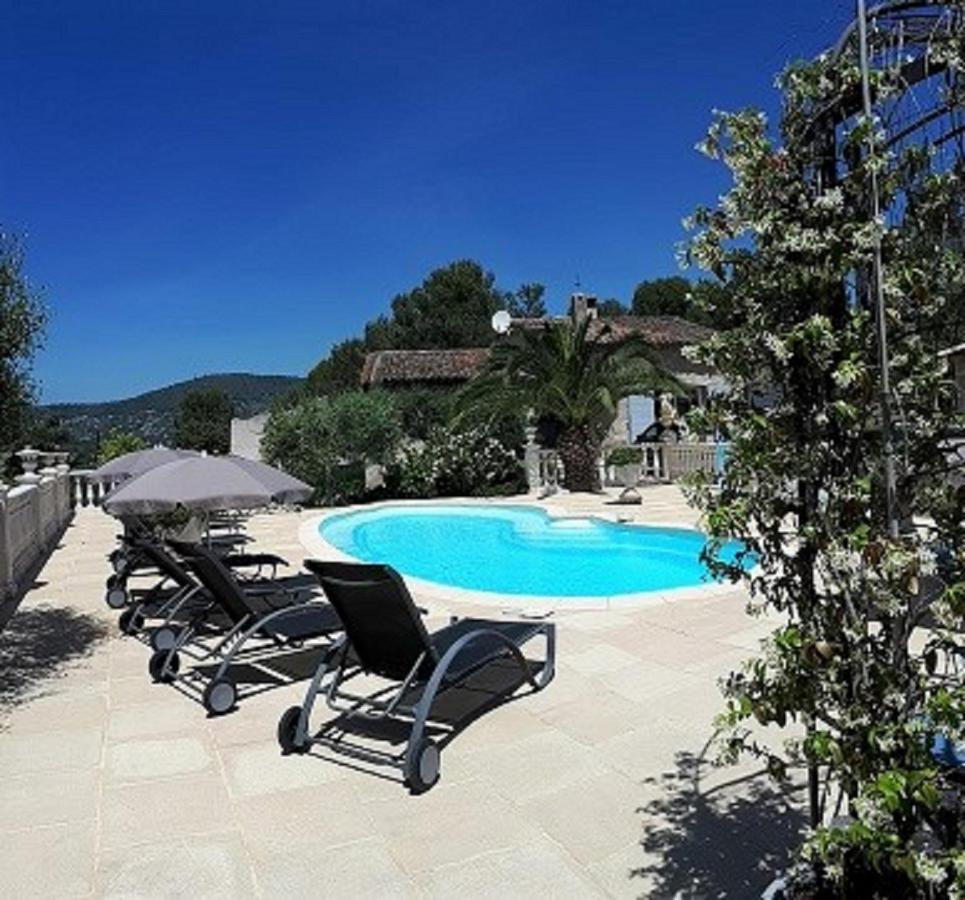 Gite Les Pins Climatise Piscine Chauffee Jardin Peymeinade Ngoại thất bức ảnh