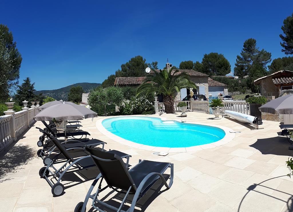 Gite Les Pins Climatise Piscine Chauffee Jardin Peymeinade Ngoại thất bức ảnh